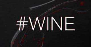 #wine on black background
