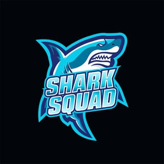 shark logo example by Penji