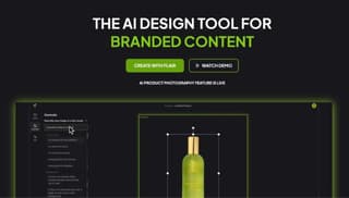 Flair AI branded content creation screenshot