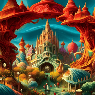 fantasy art made in nightcafe