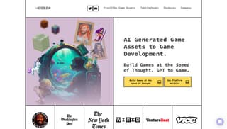 Rosebud AI content creation website screenshot