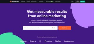 SEMRush search engine marketing website