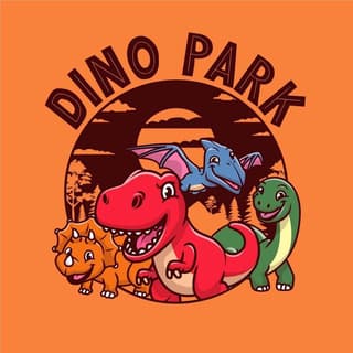 dinosaur logo design by Penji