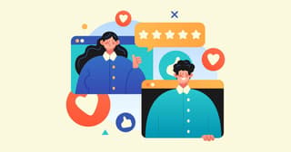 illustration of bloggers