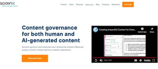 acrolinx landing page