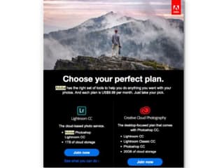 email direct marketing example
