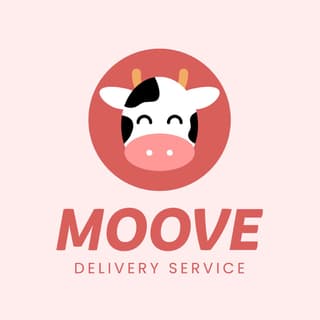 cow logo design example by Penji