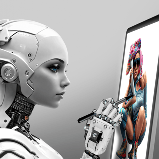 what AI can't do art
