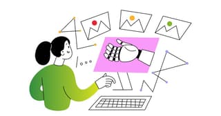 illustration of graphic designer