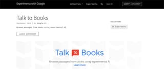 AI website example