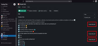 Slack interface
