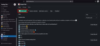 Slack interface