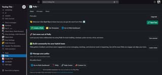 Slack interface