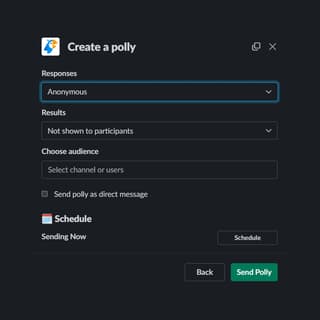 Slack interface