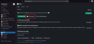 Slack interface