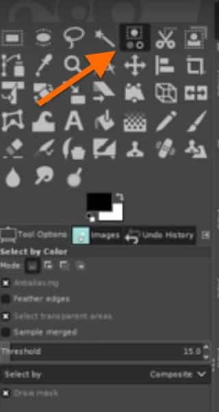 Gimp interface