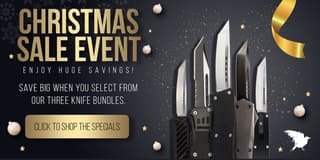 knife ad for holiday season