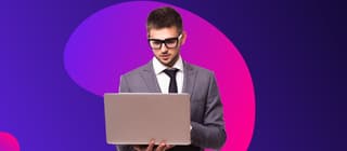 man with glasses
