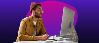 web designer working