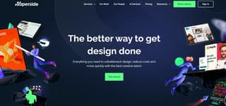 superside design landing page