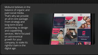 Moburst creative design services