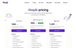 Penji vs. Superside Penji pricing