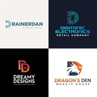 D Logo Design Inspirations