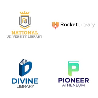 Library Logo Design Inspirations