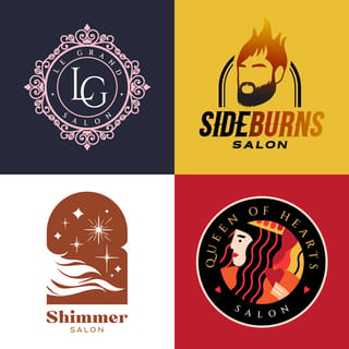 Hair Salon Logo Design Inspirations
