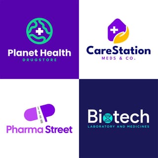 Pharmacy Logo Design Inspirations