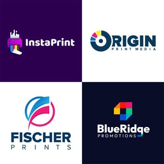 Printing Logo Design Inspirations