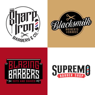 Barber Logo Design Inspirations