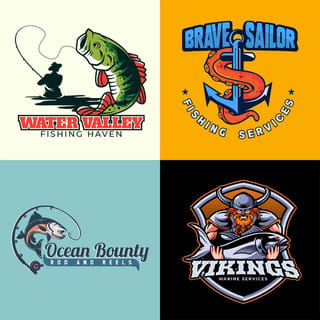 Fishing Logo Design Inspirations