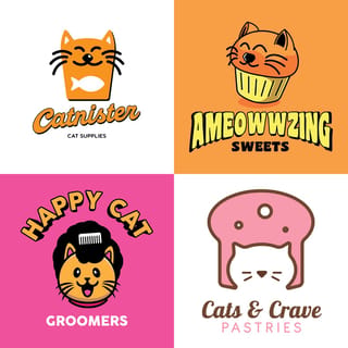 Cat Logo Design Inspirations
