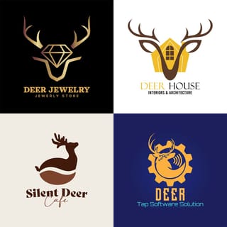 Deer Logo Design Inspirations