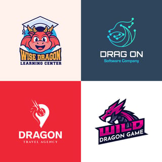 Dragon Logo Design Inspirations
