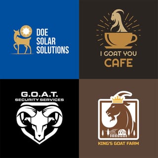 Goat Logo Design Inspirations