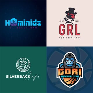 Gorilla Logo Design Inspirations