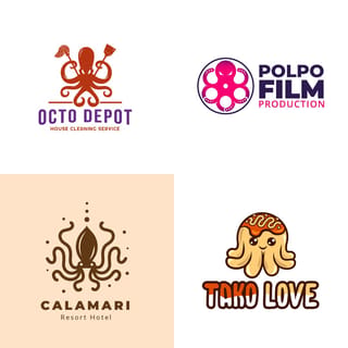 Octopus Logo Design Inspirations
