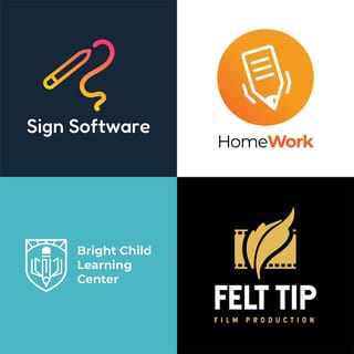 Pen Logo Design Inspirations