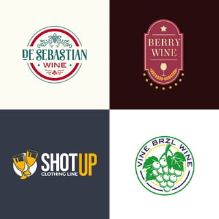 Wine Logo Design Inspirations