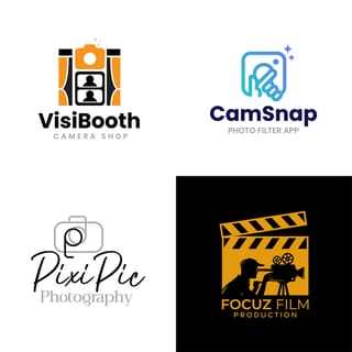 Camera Logo Design Inspirations