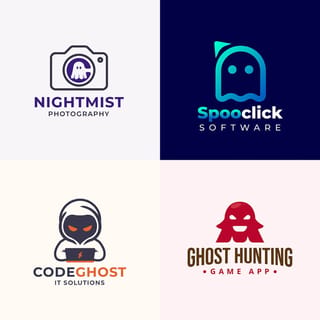 Ghost Logo Design Inspirations