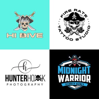 Pirate Logo Design Inspirations