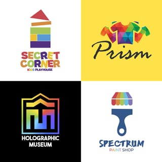 Rainbow Logo Design Inspirations