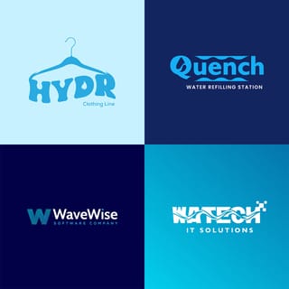 Water Logo Design Inspirations