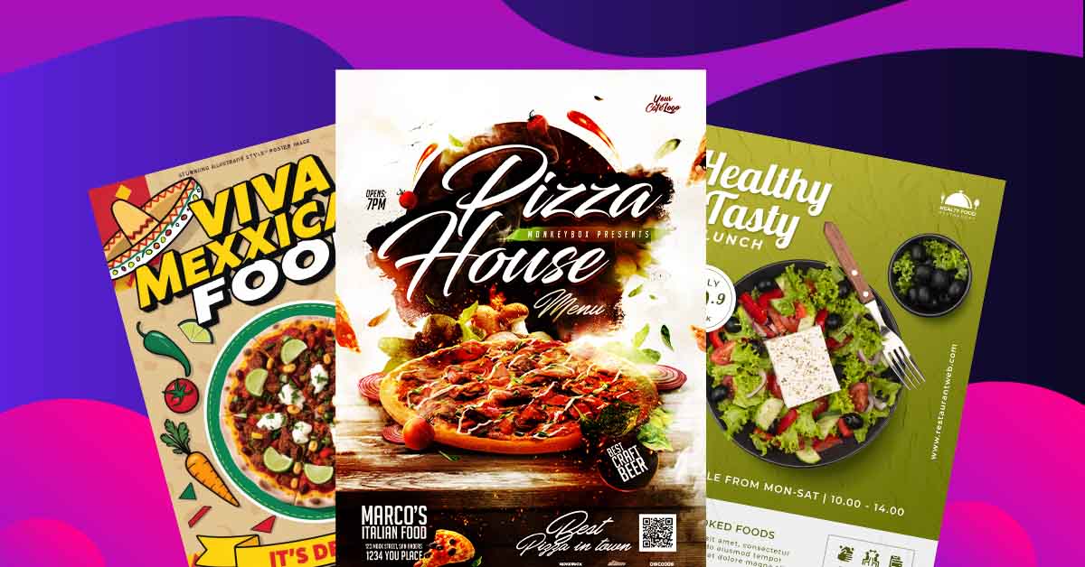 Creative Food Poster Design Ideas for Effortless Advertising